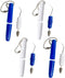 Dental Picks 4PCS Portable Dental Tooth Picks Teeth Eraser Teeth Stain Remover Mini Travel Plaque and Tartar Remover Dental Tool Set for Teeth Cle...