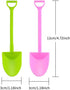 100 PCS Colorful Mini Shovel Shape Spoons,Disposable Plastic Ice Cream Dessert Pudding Yogurt Sugar Shovel Spoon(4.8 Inch,Mixed Color)...