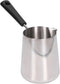 600ml Turkish Coffee Pot,Stainless Steel Milk Pot,Glossy Surface Saucepan Chocolate Melting Pot,High Temperature Resistant Butter Warmer Pot with ...