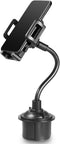 Cup Holder Phone Mount, Black, Fits 4.3 in Wide Phones...