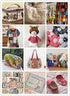 Foraineam 50 Pieces Assorted Cotton Craft Fabric Bundle 8" x 8" (20cm x 20cm) Printed Patchwork Squares for DIY Sewing Quilting Scrapbooking...