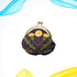 1 Set Coin Purse Embroidery Pouch Making Kit Lock Embroidery Tool DIY Coin Bag (Yellow Flower Style)......