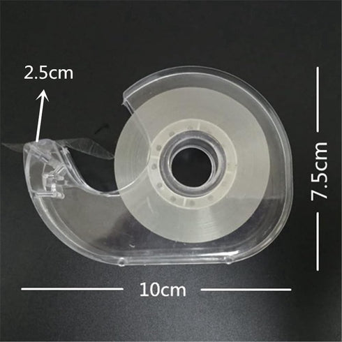 4 Pieces Tape Cutter Acrylic Tape Dispenser Eyelash Tape Holder Eyelash Tape Cutter Eyelash Tape Dispenser Eyelash Extension Tape Dispenser Holder...