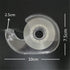 4 Pieces Tape Cutter Acrylic Tape Dispenser Eyelash Tape Holder Eyelash Tape Cutter Eyelash Tape Dispenser Eyelash Extension Tape Dispenser Holder...