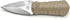 REAT mini EDC utility fixed blade knife, 6 inch 440C steel small spear point neck knife with necklace plastic sheath for outdoor, camping, hiking,...
