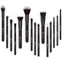 DUcare Makeup Brushes 15Pcs Premium Synthetic Kabuki Makeup Brush Set, Professional Foundation Concealers Powder Blush Blending Face Eye Shadows B...