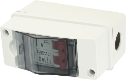 Miniature Circuit Breaker for Solar Panels Outdoor Waterproof Solar Disconnect Switch with IP65 Rating DIN Rail Enclosure and RV Breaker Box for D...