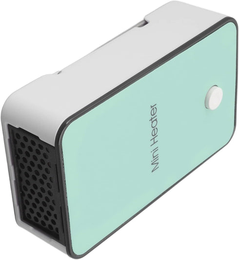 Mini Air Heater, Desktop Heater with Rotatable Bracket Cyan Mute Quick Heating Electric Air Warmer for Home Room Office (US Plug 110V)...
