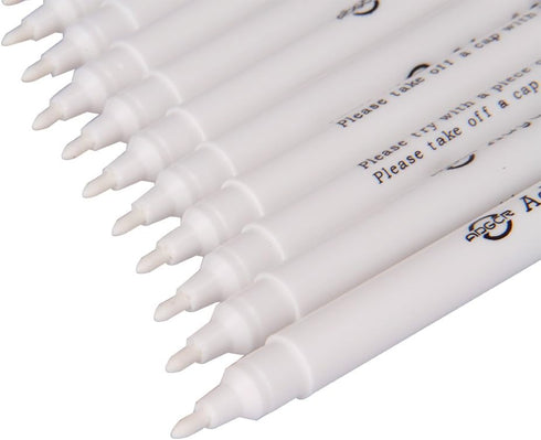 Air Erasable Fabric Marking Pen Disappearing Ink Makring Pen Fabric Marker Water Soluble Ink for Embroidery Cross Stitch Handicarft Needlework Qui...