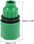 uxcell Quick Connector Hose Pipe Adapter Fitting 8mm Inner Diameter Hose Tubing for Garden Irrigation System 3pcs...