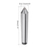 uxcell MT1 Morse Taper Lathe Dead Center 1MT 60 Degree for Woodworking Woodturning Lathe Drill Tool...