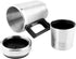 Car Heating Cup, 350ML + 150ML Stainless Steel Portable Automobile Hot Water Cup Electric Quick Heating Bottle Heater Boiler for Tea Coffee Water...