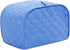 Polyester Quilted Toaster Cover for Two Slice Toaster and Dust & Fingerprint Protection, Machine Washable. (Blue, 11.5 x 8 x 8 in)...
