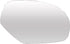 Fit System - 90204 Passenger Side Mirror Glass, Chevrolet Avalanche, Silverado, GMC Sierra 1500, Silverado/Sierra 2500, 3500, Suburban, Tahoe, Yuk...
