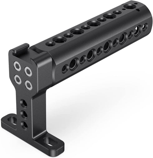 SmallRig Camera Top Handle Grip, DSLR Cage Handle with Cold Shoe Mount for Camera Rig - 1638...