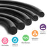 O Ring Kit, 60 Pcs Rubber O-Ring Assortment Kit, Plusmart 6 Sizes 15/64" ~ 7/16" Washer Gasket Set for Pressure Washer, Plumbing Sealing Repair, A...
