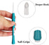 BAIWANLCH 8 Pcs Crochet Hooks Set Ergonomic Crochet Hook Set Single Pointed Knitting Crochet Hook Set Rubber Grip Single Pointed Hook Needles for ...