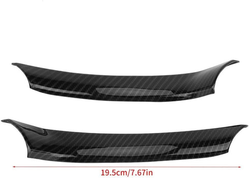 Covers, Qiilu Car Interior Steering Wheel Decorative Decor Cover Trim for Stelvio/Giulia...