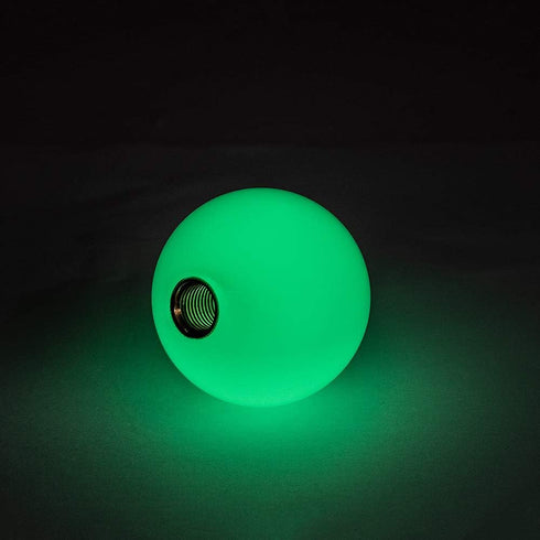 Universal Gear Shifter Glowing Pearl Ball Shift Knob for Manual/Automatic Short Green Glow in The Dark...