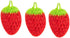 UPKOCH 3Pcs Dish Scrubber Fun Strawberry Shape Dish Sponges Kitchen Dishcloth Super Soft Absorbent Dish Rags for Washing Dishes Cleaning (Red)...
