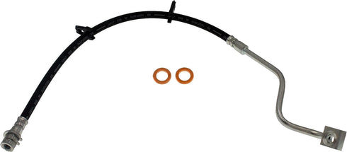 Dorman H381185 Front Driver Side Brake Hydraulic Hose Compatible with Select Ford Models...