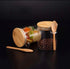 Kitchen Refrigerator Storage Containers Glass Spice Storage (2), transparent, WFC001...