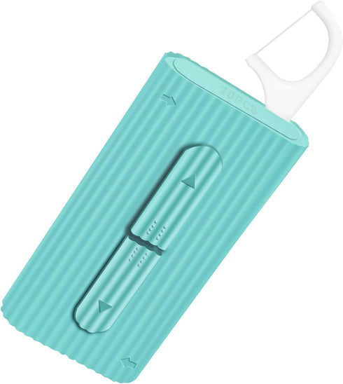 Dental Floss Portable Case, Storage 10 Picks Adult Floss in Box. The Best Tool for Cleaning Teeth and Oral Care. Portable Travel Floss is Perfect ...
