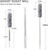 DELUX Microfiber Feather Duster Extendable Duster with 100 inches Extra Long Pole, Bendable Head & Long Handle Dusters for Cleaning Ceiling Fan, H...