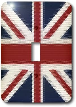 3dRose LLC lsp_60594_1 Union Jack UK, Single Toggle Switch...
