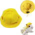 ANIAC Funny Cat Hat for Cat XXS Dog Sun Hat with Ears Hole Rabbit Outfit for Bunny Mini Sombrero Puppy Hat Party Costume Head Accessories for Kitt...