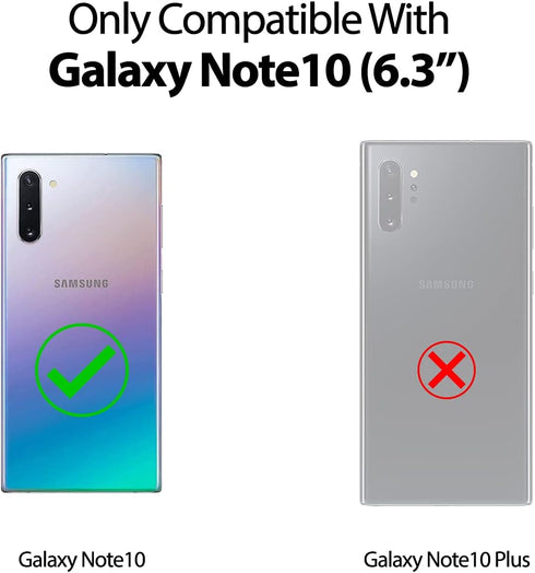 GOOSPERY Liquid Silicone Case for Galaxy Note 10 (2019) Silky-Soft Touch Full Body Protection Shockproof Cover Case with Soft Microfiber Lining - ...