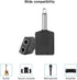 Jelanry 1/4" 6.35mm Stereo Plug Male to Dual 1/4" 6.35mm Jack Female Splitter Adapter, Dual 6.5mm Jack Adapter Audio Y Cable Splitter for Guitar, ...