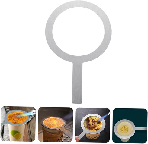 2 Pcs Milk Tea Baking Rings Tea Cup Gasket Coffee Mug Metal Baking Ring Tea Cup Accessories Baking Cup Rim Covers Milk Cup Ring Handheld Stainless...