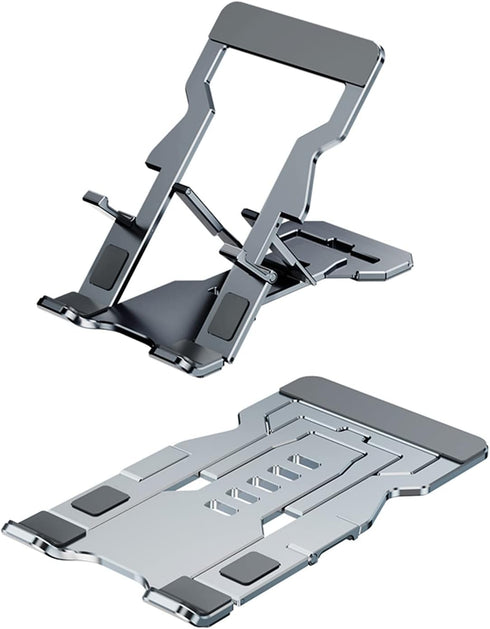 Phone Stand for Desk, Adjustable Cell Phone Stands, Foldable Metal Phone Stands for All Smartphone......