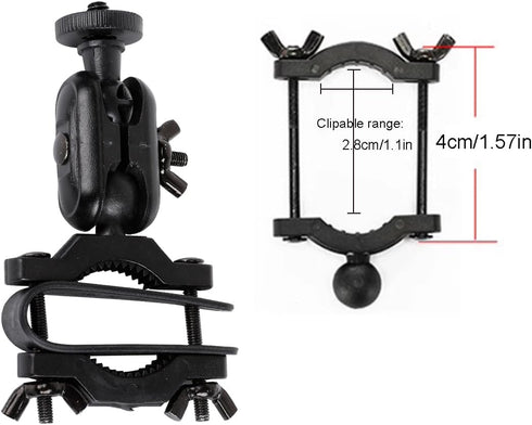 PellKing Dash GoPro Mount Rear View Mirror Holder Suction Cup Kit with Compatible with Insta360 X4/X3,One R,Rs,GoPro 11,10,9,8,7,6,5 etc and Other...