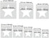 8 PCS Large Star Stencil,Star Stencils Different Sizes, Star Template, Star Template Stencil, Large Star Stencil, Star Stencils for Painting, for ...