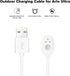 Charging Cable for Arlo Ultra/Ultra 2/Pro 3/Pro 4, Weatherproof Outdoor Magnetic Power Cable with Quick Charge Adapter, 10 Feet White (NOT Compati...