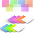 iKyce 400 Sheets Transparent Sticky Notes? 3 x 3 inch Clear Self-Sticky Annotation, Waterproof Translucent Color Memo Pad, See Through Office & Sc...
