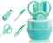 Baby Manicure Set, 4-in-1 Baby Grooming Kit, Premium Stainless Steel, Baby Nail Clippers, Scissor, File & Tweezer, Baby Nail Care Kit for Newborn,...