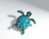 Turtle Animal Brooch Pin Exaggerated Long Life Tortoise Lapel Pin Retro Crystal Sea Animal Safty Pin Women Men Clothes Decor Birthday Gift for Mom...