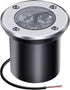 Low Voltage LED In-ground Lights Well Light Landscape Light 3W 12V 24V Waterproof IP67 Pathway Lights Outdoor spotlights Trees Flags for Garden,Ya...