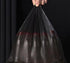 Garbage Bags 2.6 Gallon Flat Top Thickened Elastic Trash Bags 3 Gallon for Bathroom, Bedroom, Kitchen, Office and Living Room Black (120 Count)...