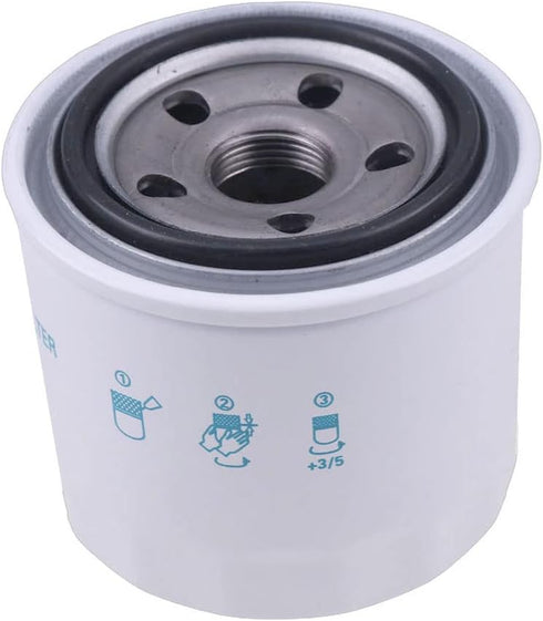 Oil Filter HH160-32093 16271-32090 100805 Compatible with Kubota B F KX RTV Models Grasshopper 928D 928D2 930D 930D2...