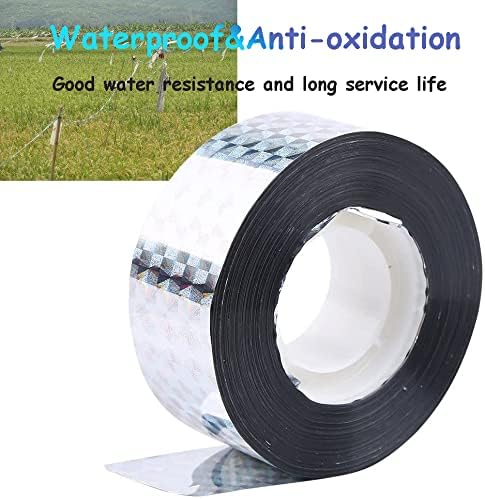 90M Bird Deterrent Tape, Holographic Ribbon, Reflective Tapes, Bird Scare Tape Garden Ribbon, Ideal for Gardens, Orchards, Lawns, Ponds...