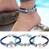 LAIMIO 4 Pcs Anklets Bracelet-Women Anklet Boho Beads Antique Silver Life Tree Anklets Foot Chain Beach Jewelry...