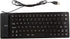 Foldable Silicone Keyboard, USB Wired 85 Keys Waterproof Rollup Silent Typing Soft Touch Keyboard for PC Notebook Laptop(Black)...