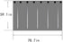 CLARA Single Sleeper Bunk Bed Curtain College Student Dorm Bed Canopy Bedding Tent Blackout Mosquito Nets Bedding Curtain Dark Blue(1 Panel, 59.1×...