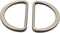 10PCS Metal D Ring 2 Inch Satin Nickel Plated Non Welded Large Size D-Rings for Buckle Straps Bags Belt (50mm)...