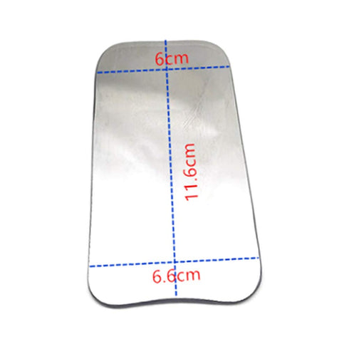 5Pcs Intraoral Mirrors Thicker Coated Two-sided Reflector Photographic Oral Mirror Titanium Plated Glass Intraoral Mirror...