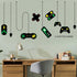 Amaonm Removable Creative Game Controllers Vinyl Wall Decal Peel & Stick Art Decor Games Wall Stickers for Kids Children Boy Bedroom Playroom Nurs...